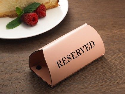 Asztaltábla, foglalt tábla éttermeknek