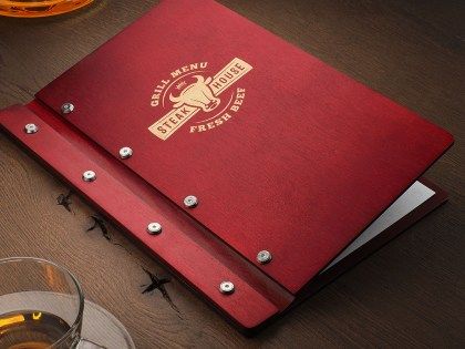 Fa étlaptartó éttermeknek
