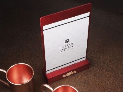 Asztaltábla, napi ajánlat tábla éttermeknek