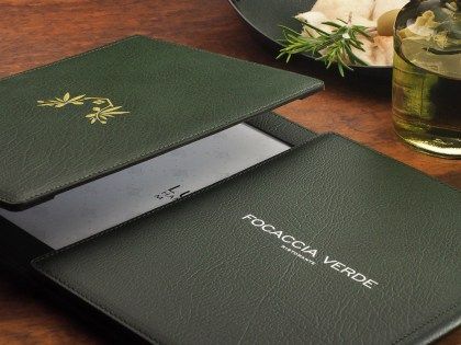 Luxus étlaptartó fine dining étterembe