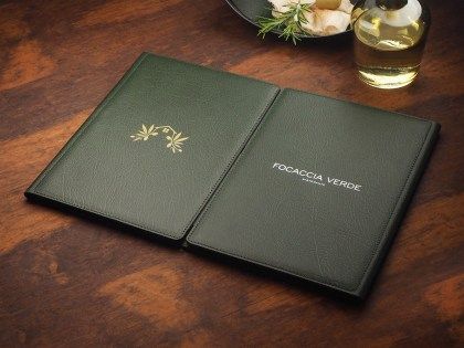 Luxus étlaptartó fine dining étterembe