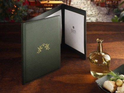 Luxus étlaptartó fine dining étterembe